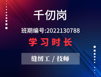 千仞岗服饰 缝纫工（技师) 【2022130788】