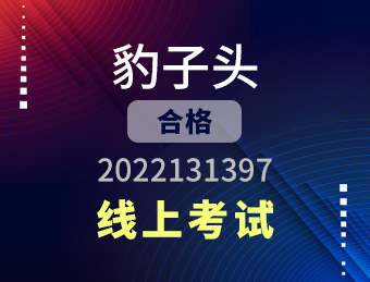 豹子头 【合格】2022131397